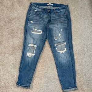 Hollister Low Rise Boyfriend Jeans